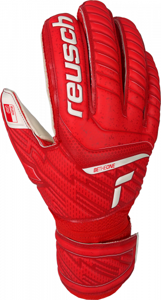 Reusch Attrakt Grip 5170815 3002 white red front